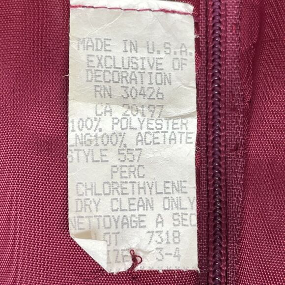 Wrap Cap Sleeve Gown Women’s 3/4 Raspberry Cranberry Bridesmaid Prom Pink USA - Picture 5 of 6